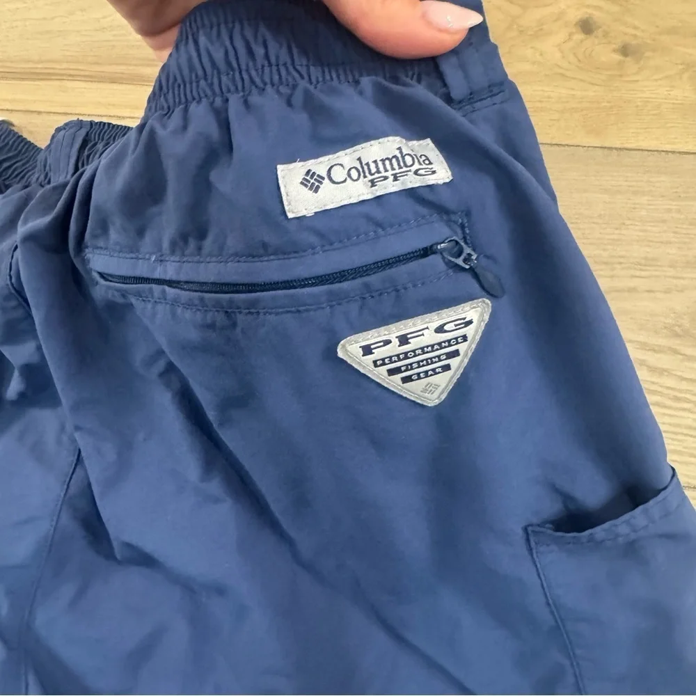 Columbia PFG Men’s Backcast Water Swim Shorts Blue